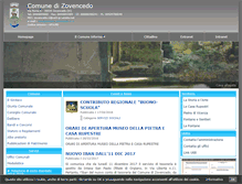 Tablet Screenshot of comune.zovencedo.vi.it